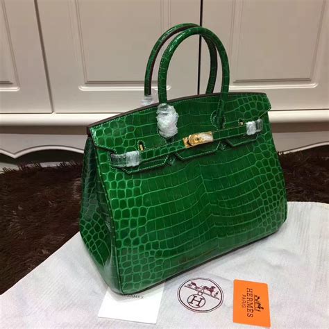 hermes birkin bag green|hermes 35cm birkin bag.